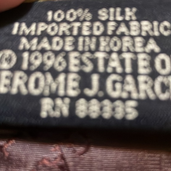 J. Garcia Birdland Collection Fourteen Silk Tie - Picture 6 of 6